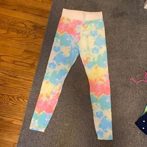Tie dye leggings